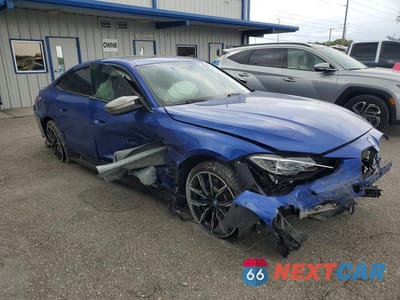 Czwarte zdjęcie samochodu z boku: 2023 BMW I4 M50 VIN:WBY33AW03PFP27320 - miniatura