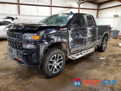2019 CHEVROLET SILVERADO K1500 TRAIL BOSS CUSTOM 1GCRYCEF8KZ185850 - główne zdjęcie licytacji z USA - miniatura