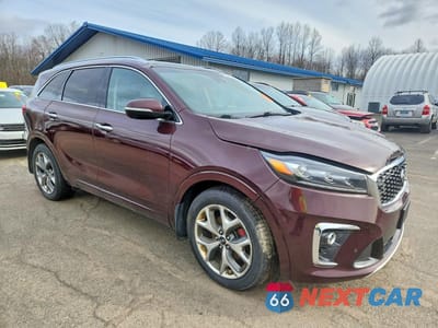 Czwarte zdjęcie samochodu z boku: 2019 KIA SORENTO SX V6 VIN:5XYPKDA59KG506787 - miniatura