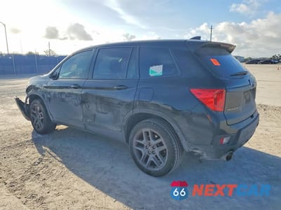 Drugie zdjęcie samochodu z przodu: 2022 HONDA PASSPORT EXL VIN:5FNYF8H53NB025371 - miniatura