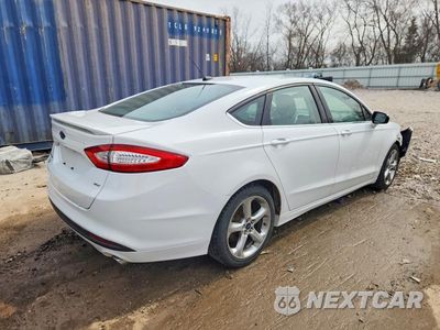 Trzecie zdjęcie samochodu z tyłu: 2014 FORD FUSION SE VIN:1FA6P0H70E5362918 - miniatura