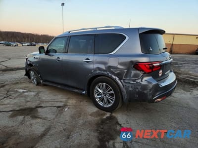 Drugie zdjęcie samochodu z przodu: 2019 INFINITI QX80 LUXE VIN:JN8AZ2NE7K9231538 - miniatura
