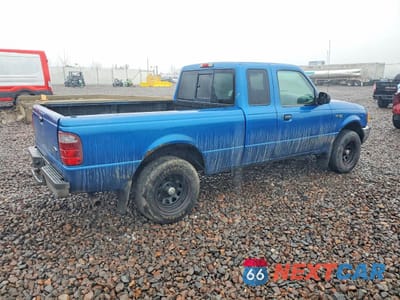 Trzecie zdjęcie samochodu z tyłu: 2002 FORD RANGER SUPER CAB VIN:1FTYR14U82TA05962 - miniatura