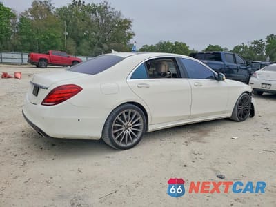 Trzecie zdjęcie samochodu z tyłu: 2016 MERCEDES-BENZ S 550 VIN:WDDUG8CB6GA206684 - miniatura