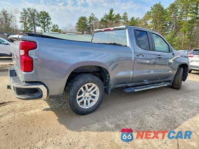 Trzecie zdjęcie samochodu z tyłu: 2019 CHEVROLET SILVERADO K1500 LT VIN:1GCRYDED6KZ288611 - miniatura