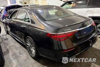 Trzecie zdjęcie samochodu z tyłu: 2022 MERCEDES-BENZ S 580 4MATIC VIN:W1K6G7GBXNA121955 - miniatura