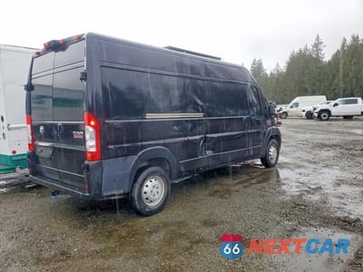 Trzecie zdjęcie samochodu z tyłu: 2020 RAM PROMASTER 2500 DELIVERY VAN VIN:3C6TRVDG9LE100916 - miniatura