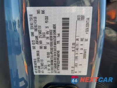Zdjęcie 12 z 12 samochodu: 2023 FORD F150 SUPERCREW VIN:1FTFW1ED1PFA90745 - miniatura