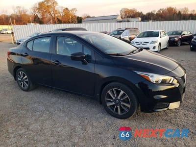 Czwarte zdjęcie samochodu z boku: 2021 NISSAN VERSA SV VIN:3N1CN8EV0ML918487 - miniatura