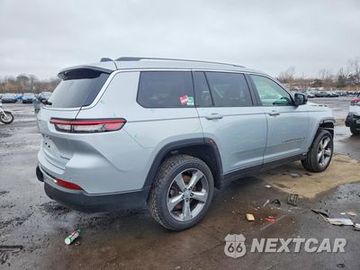 Trzecie zdjęcie samochodu z tyłu: 2022 JEEP GRAND CHEROKEE L LIMITED VIN:1C4RJKBG7N8514771 - miniatura