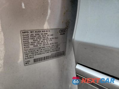 Zdjęcie 12 z 12 samochodu: 2013 AUDI Q7 PREMIUM PLUS VIN:WA1LGAFE5DD016091 - miniatura