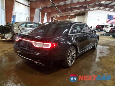 Trzecie zdjęcie samochodu z tyłu: 2017 LINCOLN CONTINENTAL RESERVE VIN:1LN6L9NP4H5611929 - miniatura