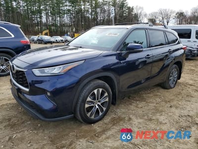 2020 TOYOTA HIGHLANDER XLE 5TDHZRBH6LS034560 - główne zdjęcie licytacji z USA - miniatura