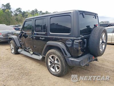 Drugie zdjęcie samochodu z przodu: 2018 JEEP WRANGLER UNLIMITED SAHARA VIN:1C4HJXEGXJW200462 - miniatura