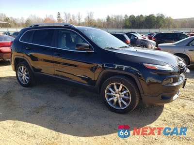 Czwarte zdjęcie samochodu z boku: 2018 JEEP CHEROKEE LIMITED VIN:1C4PJMDB8JD554959 - miniatura