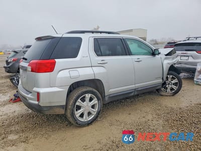 Trzecie zdjęcie samochodu z tyłu: 2017 GMC TERRAIN SLE VIN:2GKALNEK1H6187887 - miniatura