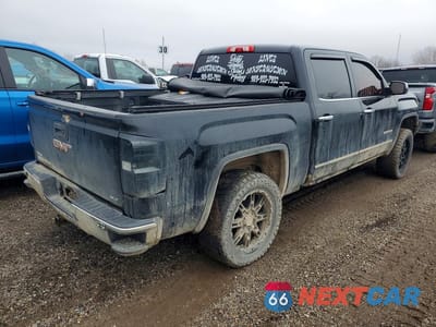 Trzecie zdjęcie samochodu z tyłu: 2015 GMC SIERRA K1500 SLT VIN:3GTU2VEC9FG132366 - miniatura