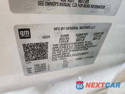 Zdjęcie 13 z 13 samochodu: 2025 GMC SIERRA K1500 DENALI ULTIMATE VIN:1GTUUHEL0SZ219207 - miniatura