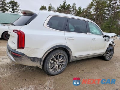 Trzecie zdjęcie samochodu z tyłu: 2020 KIA TELLURIDE SX VIN:5XYP5DHC4LG060223 - miniatura
