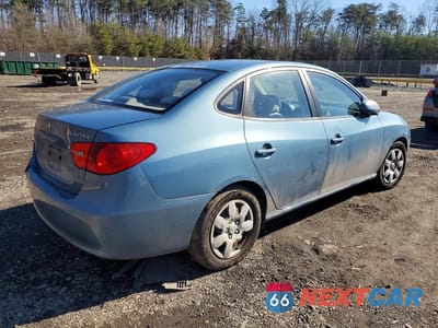 Trzecie zdjęcie samochodu z tyłu: 2007 HYUNDAI ELANTRA GLS VIN:KMHDU46D27U075093 - miniatura