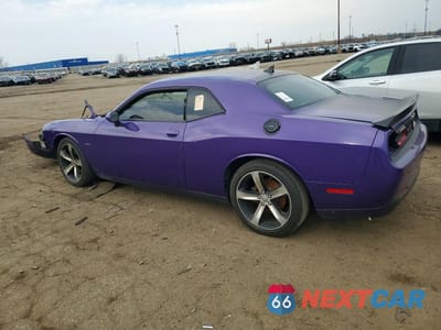 Drugie zdjęcie samochodu z przodu: 2016 DODGE CHALLENGER R VIN:2C3CDZBT9GH176262 - miniatura