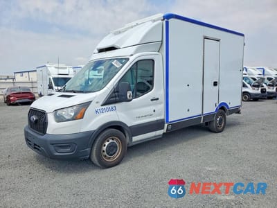 2021 FORD TRANSIT DELIVERY TRUCK 1FDBW5Z87MKA84319 - główne zdjęcie licytacji z USA - miniatura