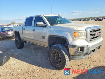 Czwarte zdjęcie samochodu z boku: 2014 GMC SIERRA K1500 SLT VIN:3GTU2VEC4EG128496 - miniatura