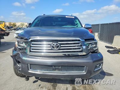 Piąte zdjęcie samochodu w środku: 2021 TOYOTA SEQUOIA PLATINUM VIN:5TDGY5A14MS075556 - miniatura
