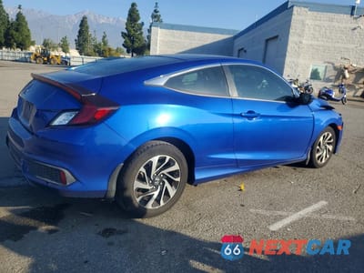 Trzecie zdjęcie samochodu z tyłu: 2018 HONDA CIVIC LX VIN:2HGFC4B55JH302982 - miniatura