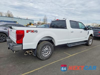 Trzecie zdjęcie samochodu z tyłu: 2021 FORD F250 SUPER DUTY VIN:1FT7W2BT0MED45800 - miniatura