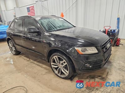 Czwarte zdjęcie samochodu z boku: 2016 AUDI SQ5 PREMIUM PLUS VIN:WA1CCAFPXGA059697 - miniatura