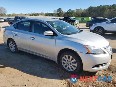 Czwarte zdjęcie samochodu z boku: 2014 NISSAN SENTRA SV VIN:3N1AB7AP1EY329096 - miniatura