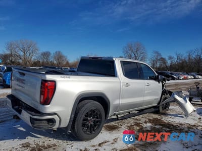 Trzecie zdjęcie samochodu z tyłu: 2020 GMC SIERRA K1500 ELEVATION VIN:3GTU9CED0LG432379 - miniatura