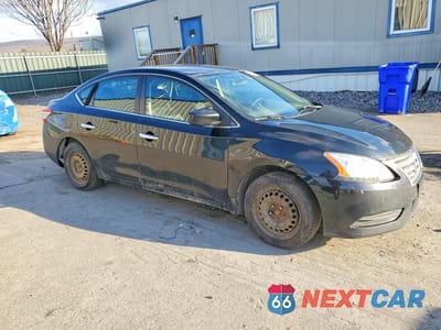 Czwarte zdjęcie samochodu z boku: 2013 NISSAN SENTRA S VIN:3N1AB7AP5DL795237 - miniatura