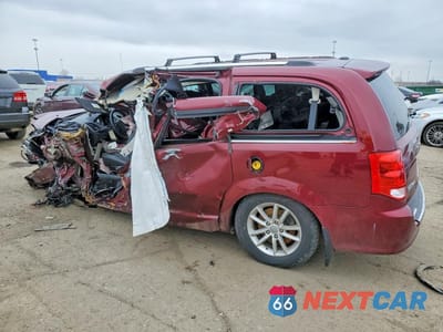Drugie zdjęcie samochodu z przodu: 2018 DODGE GRAND CARAVAN SXT VIN:2C4RDGCG7JR178752 - miniatura