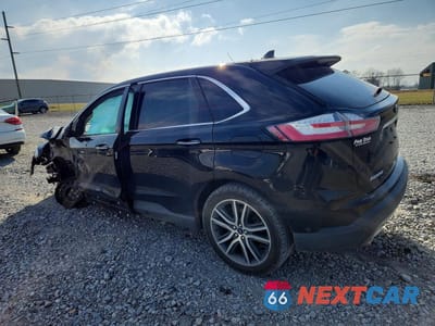 Drugie zdjęcie samochodu z przodu: 2019 FORD EDGE TITANIUM VIN:2FMPK3K95KBB34537 - miniatura