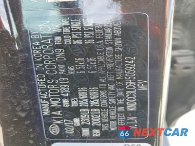 Zdjęcie 12 z 12 samochodu: 2017 KIA NIRO EX VIN:KNDCC3LC6H5059242 - miniatura