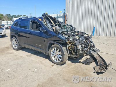 Czwarte zdjęcie samochodu z boku: 2016 JEEP CHEROKEE LIMITED VIN:1C4PJLDS3GW222063 - miniatura
