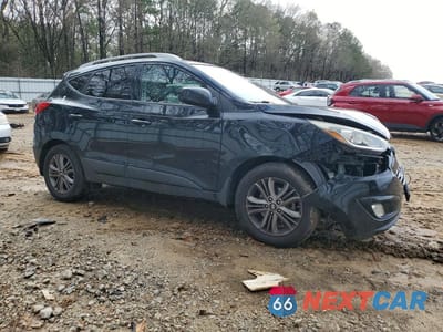 Czwarte zdjęcie samochodu z boku: 2014 HYUNDAI TUCSON SE VIN:KM8JU3AGXEU939514 - miniatura