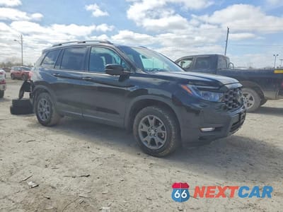 Czwarte zdjęcie samochodu z boku: 2025 HONDA PASSPORT TRAIL SPORT VIN:5FNYF8H69SB005498 - miniatura
