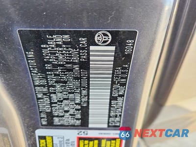 Zdjęcie 13 z 13 samochodu: 2018 TOYOTA CAMRY XLE V6 VIN:4T1BZ1HK7JU004207 - miniatura