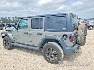 Drugie zdjęcie samochodu z przodu: 2021 JEEP WRANGLER UNLIMITED SPORT VIN:1C4HJXDN7MW587105 - miniatura