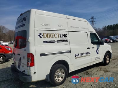 Trzecie zdjęcie samochodu z tyłu: 2014 NISSAN NV 2500 DELIVERY VAN VIN:1N6BF0LY4EN110808 - miniatura