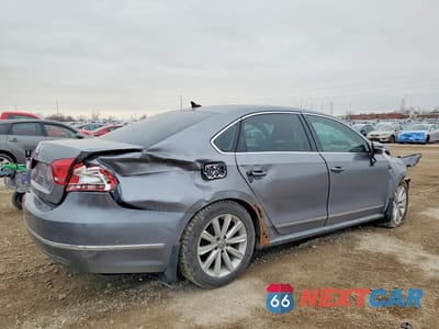 Trzecie zdjęcie samochodu z tyłu: 2012 VOLKSWAGEN PASSAT SEL VIN:1VWCP7A34CC079294 - miniatura