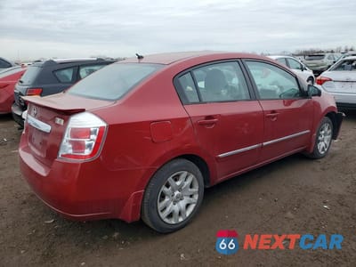 Trzecie zdjęcie samochodu z tyłu: 2012 NISSAN SENTRA 2.0 VIN:3N1AB6AP8CL741052 - miniatura