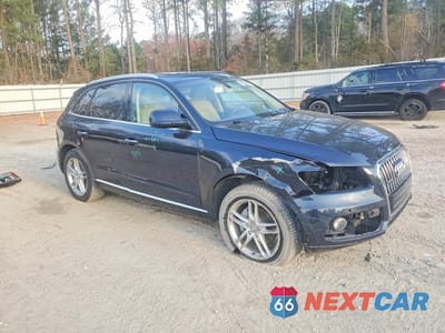 Czwarte zdjęcie samochodu z boku: 2017 AUDI Q5 PREMIUM PLUS VIN:WA1L2AFP3HA016937 - miniatura