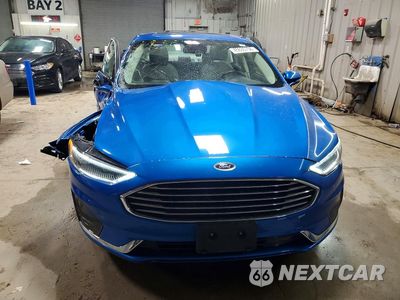 Piąte zdjęcie samochodu w środku: 2019 FORD FUSION SEL VIN:3FA6P0MU8KR137179 - miniatura
