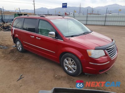 Czwarte zdjęcie samochodu z boku: 2008 CHRYSLER TOWN & COUNTRY LIMITED VIN:2A8HR64XX8R689218 - miniatura