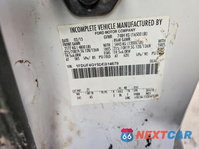 Zdjęcie 13 z 13 samochodu: 2013 FORD F450 SUPER DUTY FLATBED TRUCK VIN:1FDUF4GY5DEB14678 - miniatura