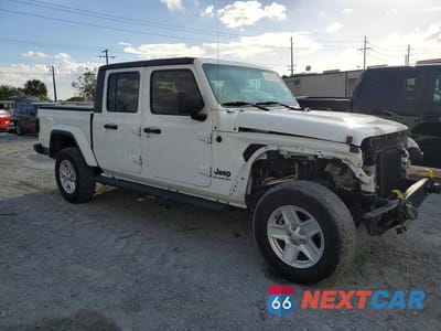 Czwarte zdjęcie samochodu z boku: 2022 JEEP GLADIATOR SPORT VIN:1C6JJTAM2NL126572 - miniatura